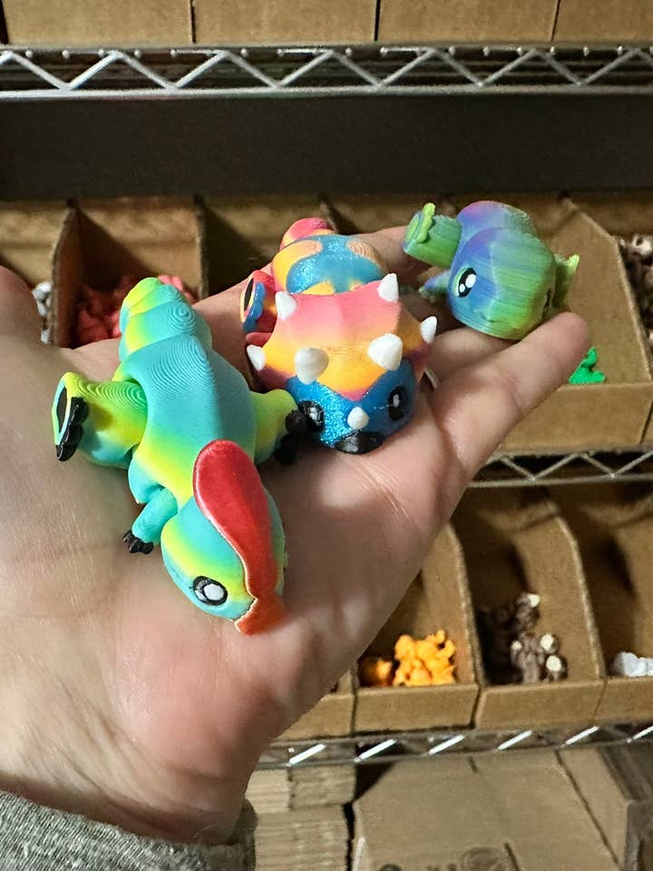 3-Pack Dinosaur Egg for wholesale by Shape Shifter Studio 3D