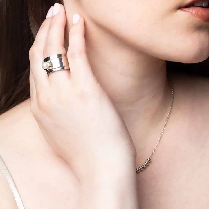 Stack Ring A for wholesale by Sophie Anna