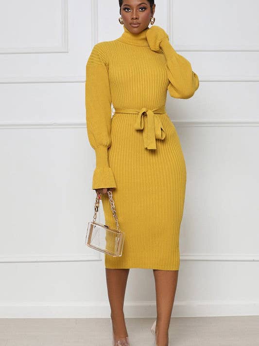 By Claude - Wholesale Dress - Women's - WOMEN FASHION LONG MAXI SWEATER DRESS6