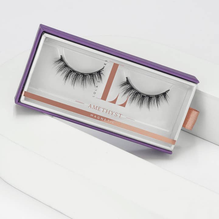 Amethyst Magnetic Lashes for wholesale by Lola's Lashes