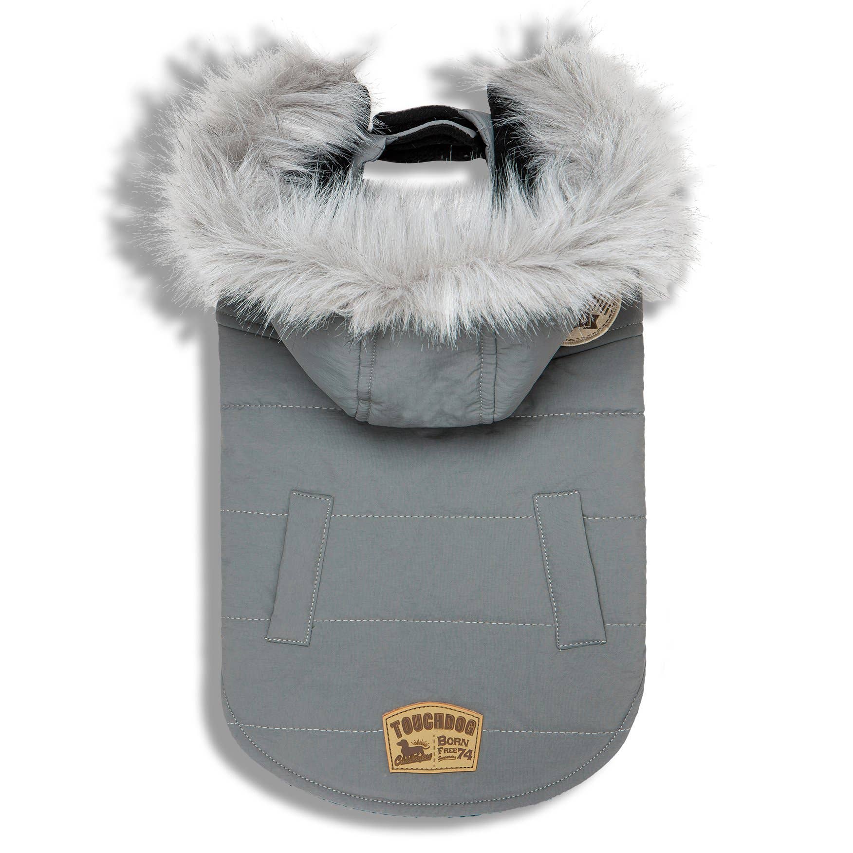 Pet Life - Wholesale Pet Coat - Dog - Touchdog 'Eskimo-Swag' Duck-Down Parka Dog Coat0