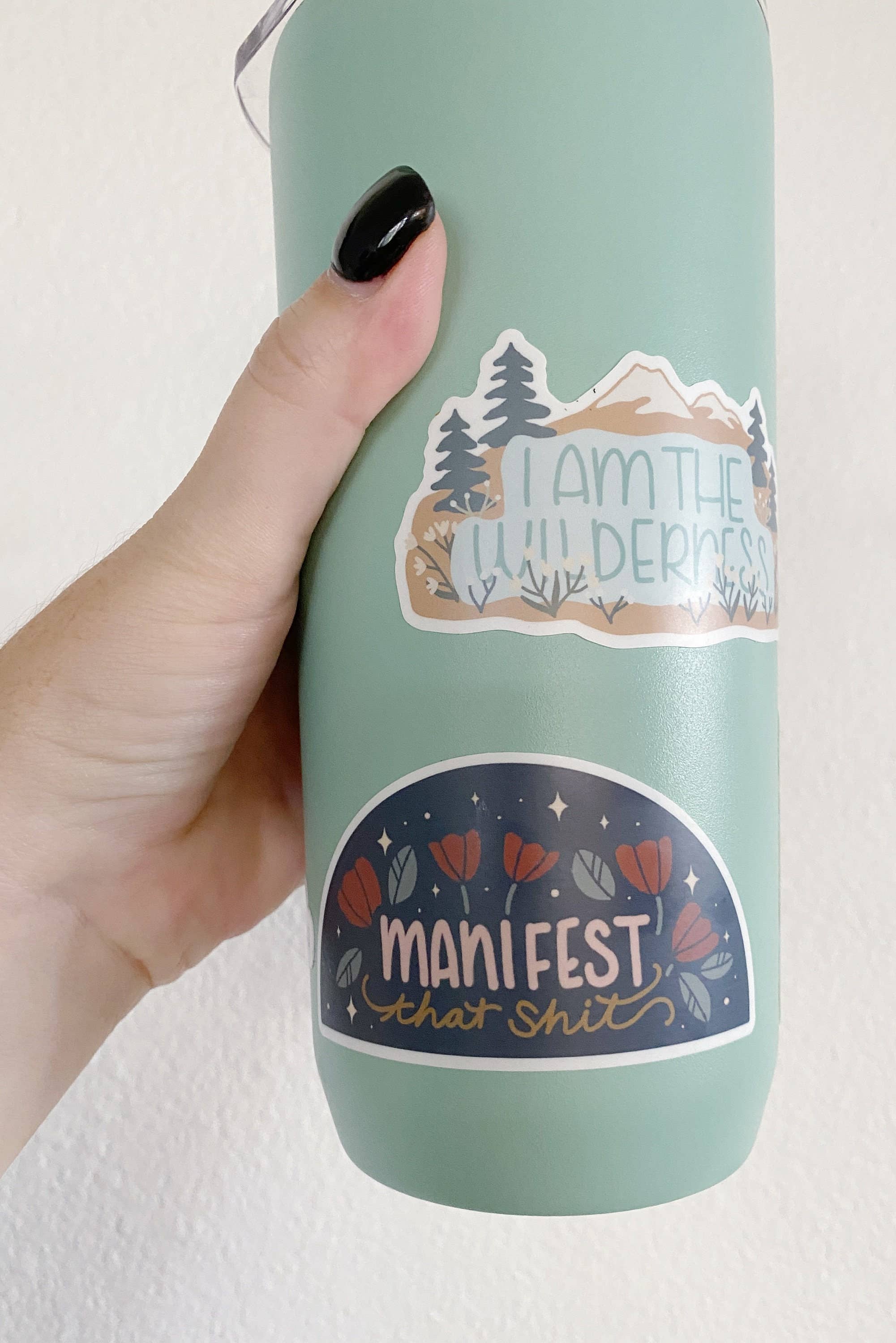 Bee Sweet Studio - Wholesale Sticker - Manifest Inspirational Sticker for Water Bottle & Laptop1
