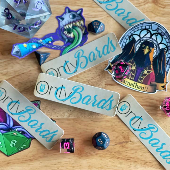 Endast Bards - Högblank vinylklistermärke för wholesale av Thwwip Stickers