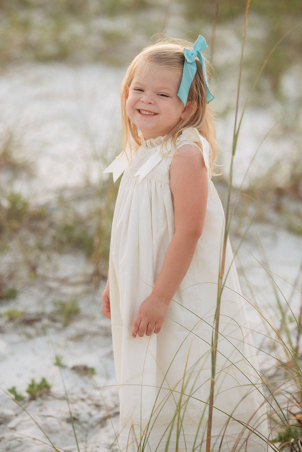 Posh Pickle - Vendita all'ingrosso Vestito - Bambini - Vestito Senza Maniche Ecru Cambridge Heirloom10