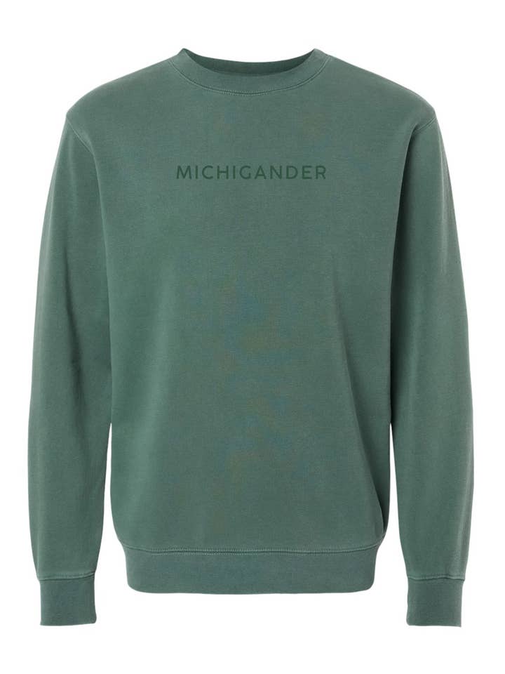 Jupmode - Wholesale Sweatshirt - Unisex - Michigander Embroidered Sweatshirt