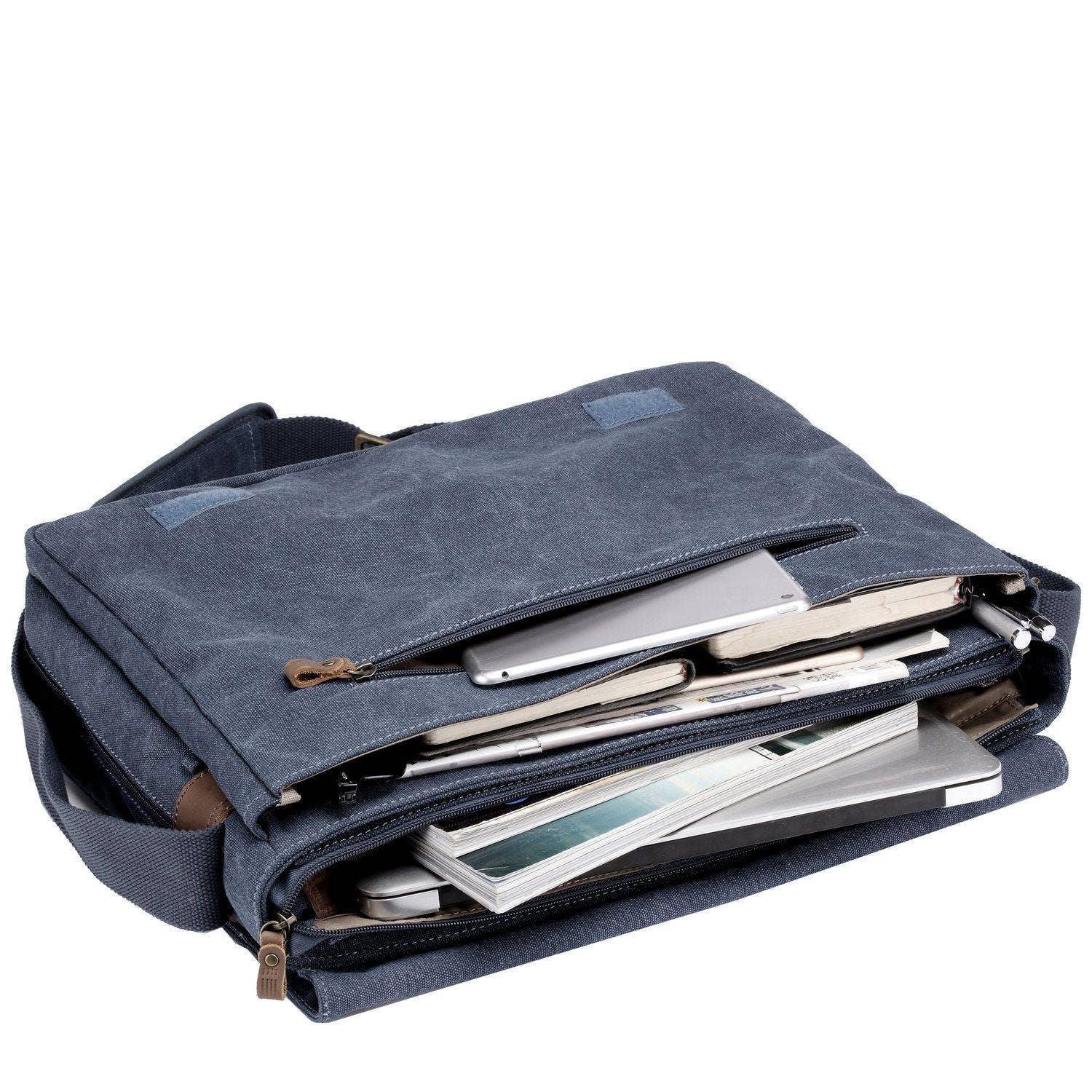 Troop London - Wholesale Messenger Bag - Men's - TRP0371 Troop London Classic Canvas Messenger Bag17