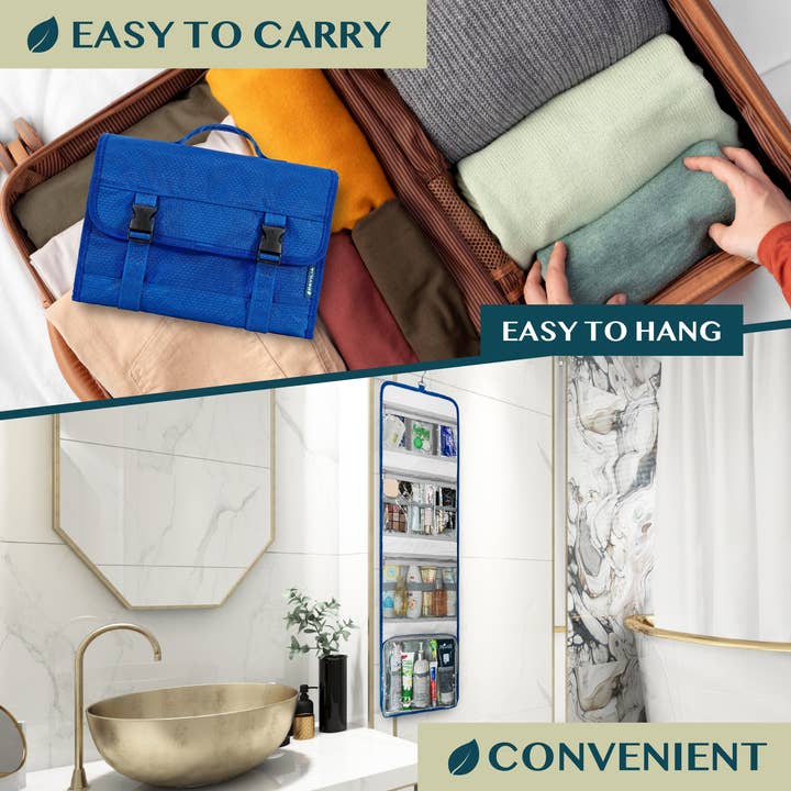 Pavilia - Wholesale Toiletry bag – Unisex - Buckle Hanging Toiletry Organizer Bag24