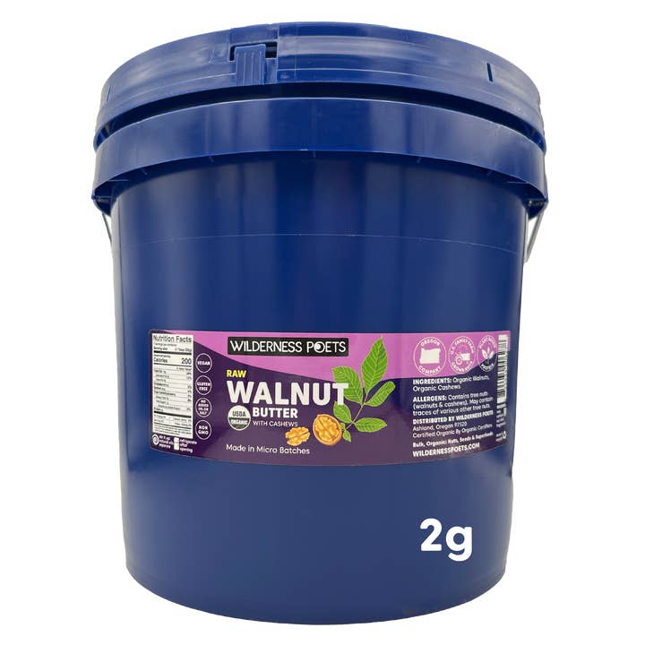 Wilderness Poets - Wholesale Nut Butter - Organic Walnut Butter13