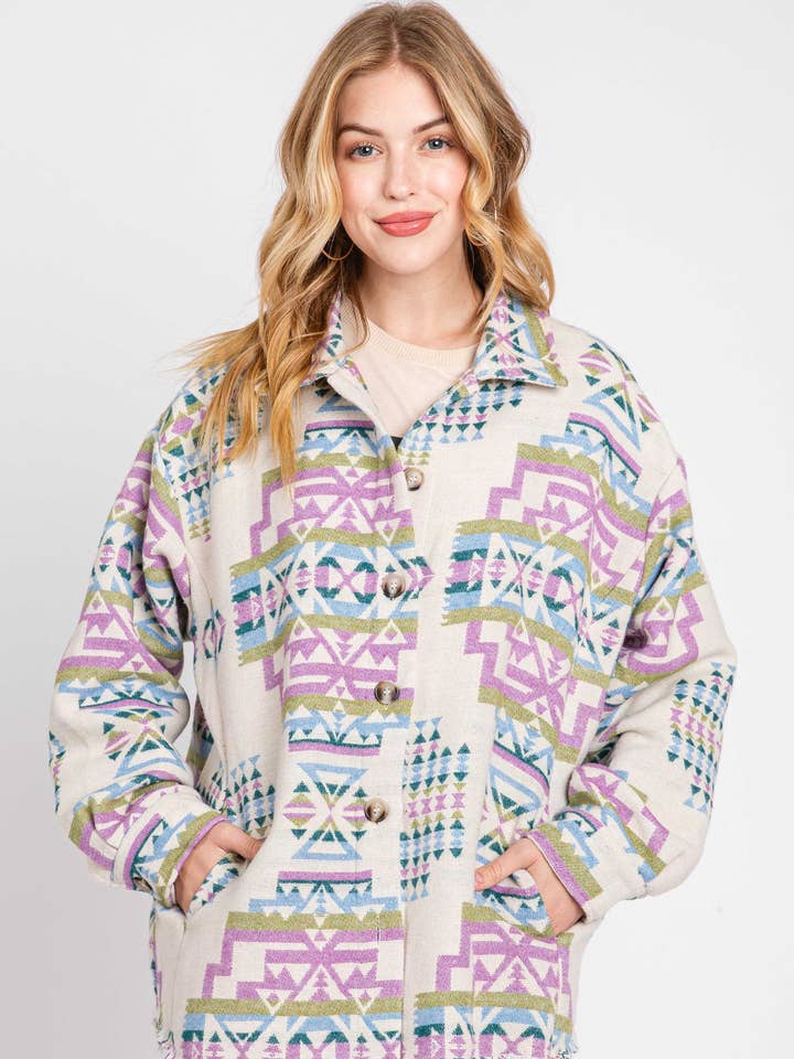 Exclusive Aztec Jacket 3464T-2 for wholesale by ELLEBORN