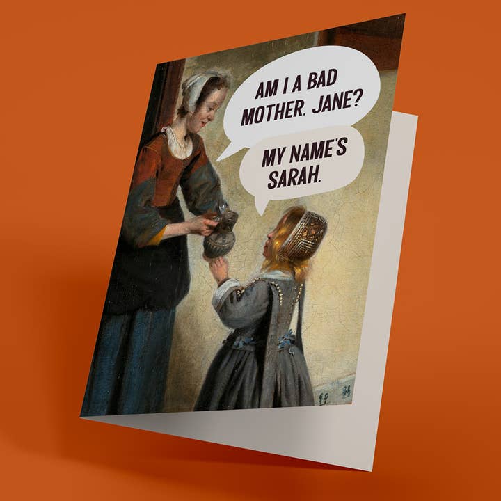 Am I a Bad Mother? - Funny Mother's Day Card for wholesale by Squirrel Friend Gifts