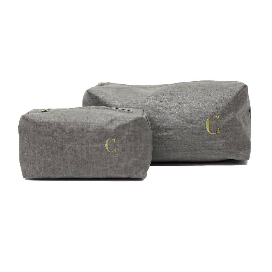 Giardino Segreto – bolsa de maquilhagem e cosméticos por atacado – Conjunto personalizável de nécessaire de linho com resistência a manchas2