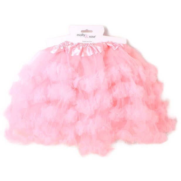 Inca UK – wholesale Tutu – Child – Children's Double layered Pink ruffle tutu. 1