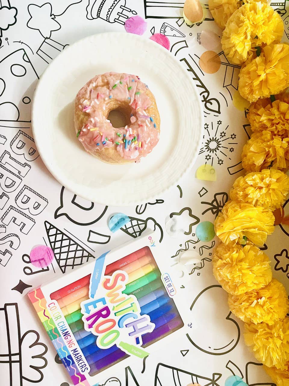 Creative Crayons Workshop - Wholesale Coloring Tablecloth - Kids & Baby - Birthday Party Coloring Tablecloth | Kids Activity11