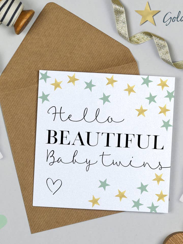 Manhattan Beautiful Baby Twins for wholesale by Michelle Fiedler Design