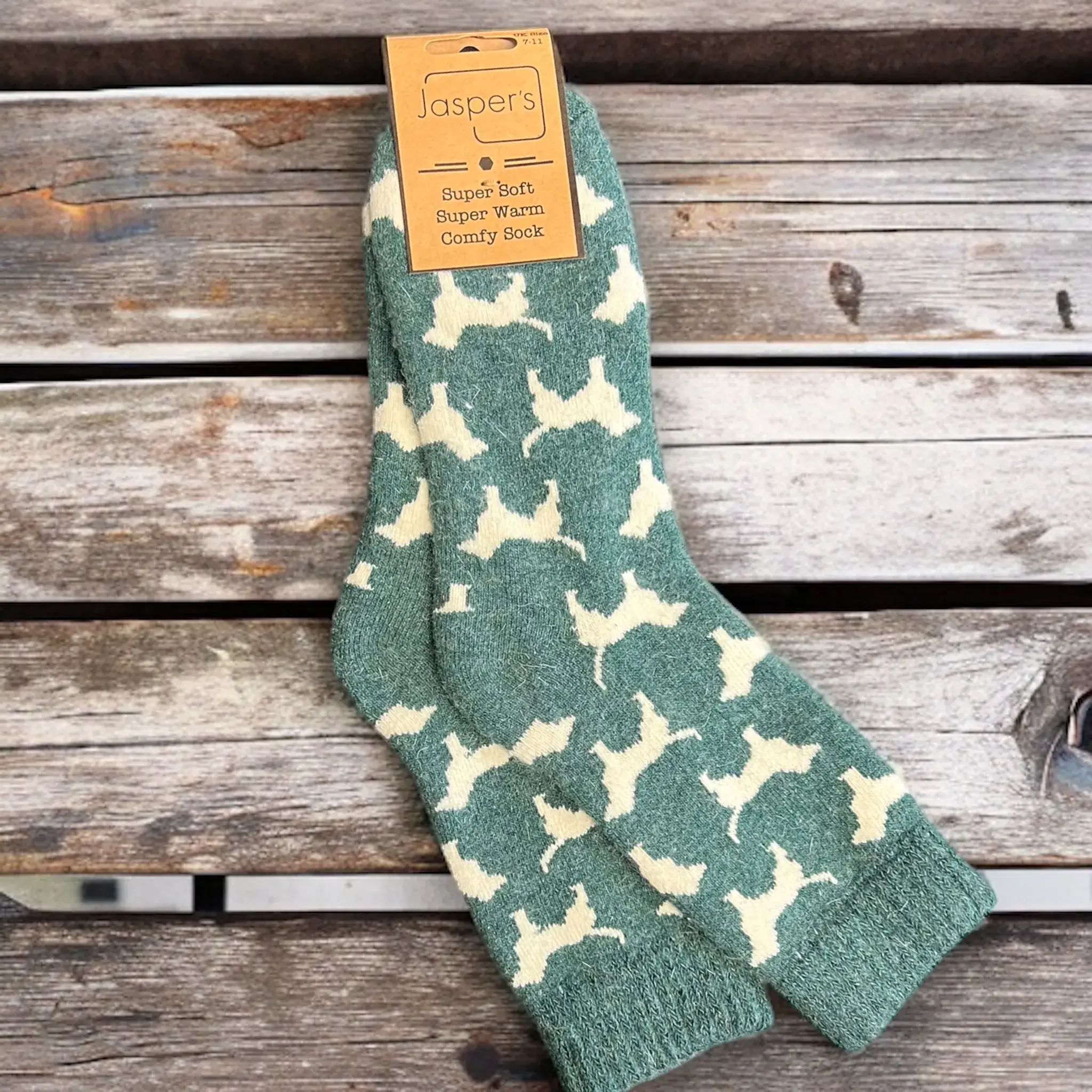 Jess & Lou - Wholesale Socks - Men's - Dashing Dogs Super Cosy Men's Socks JS8500