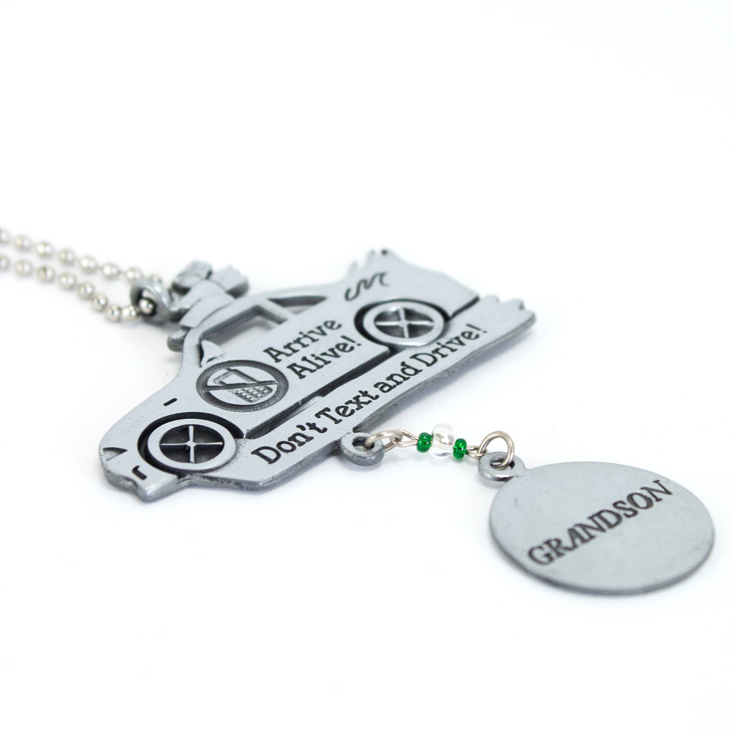 Abbey + CA Gift - Wholesale Car Decorative Charm - Unisex - Arrive Alive Car Charms6