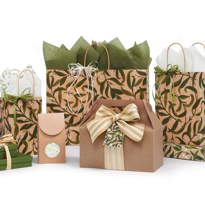 Nashville Wraps - Wholesale Gift Bag - White Berries Paper Gift Bags