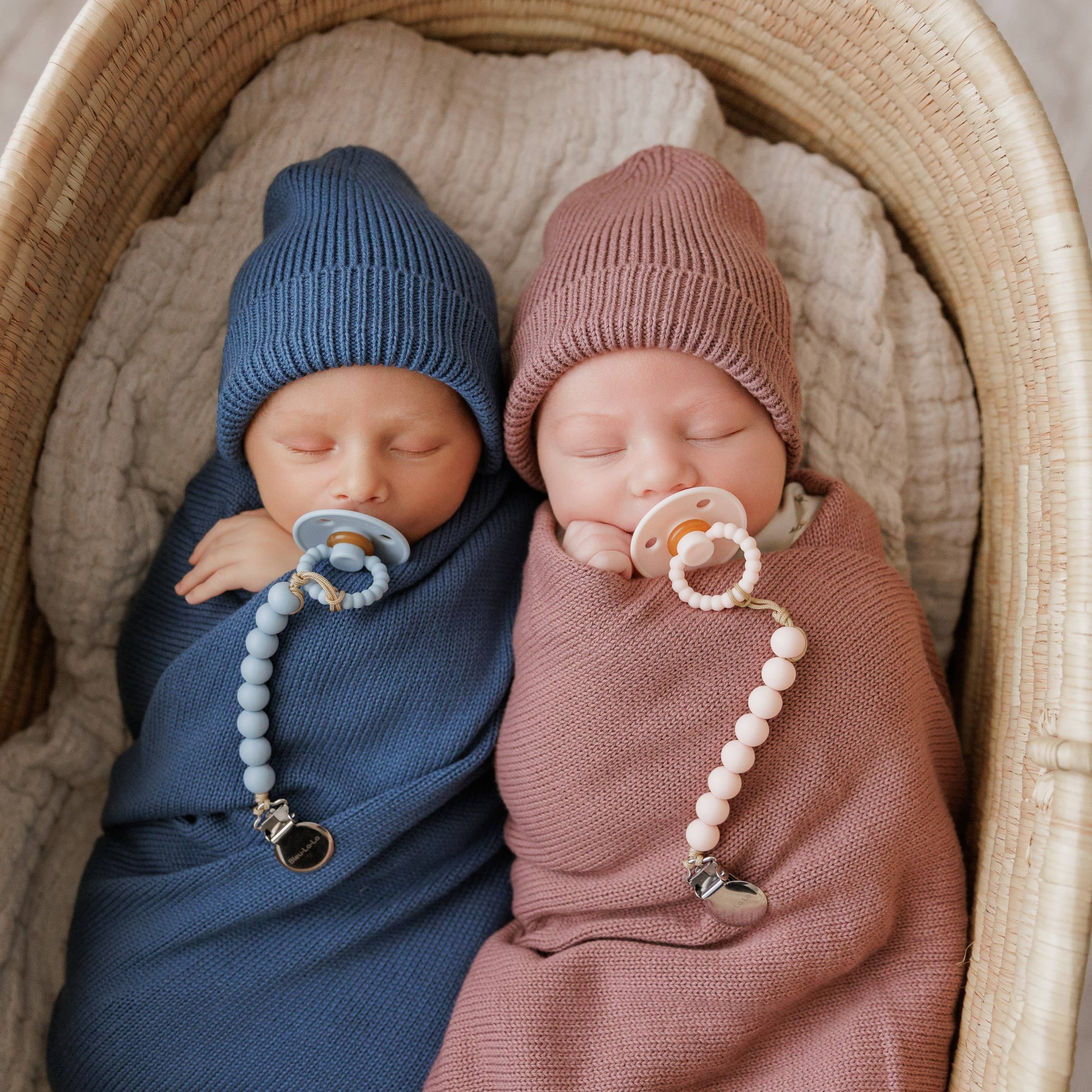 Bleu La La - Wholesale Pacifier - Baby - Luladream Pacifiers - Natural Rubber Nipple12