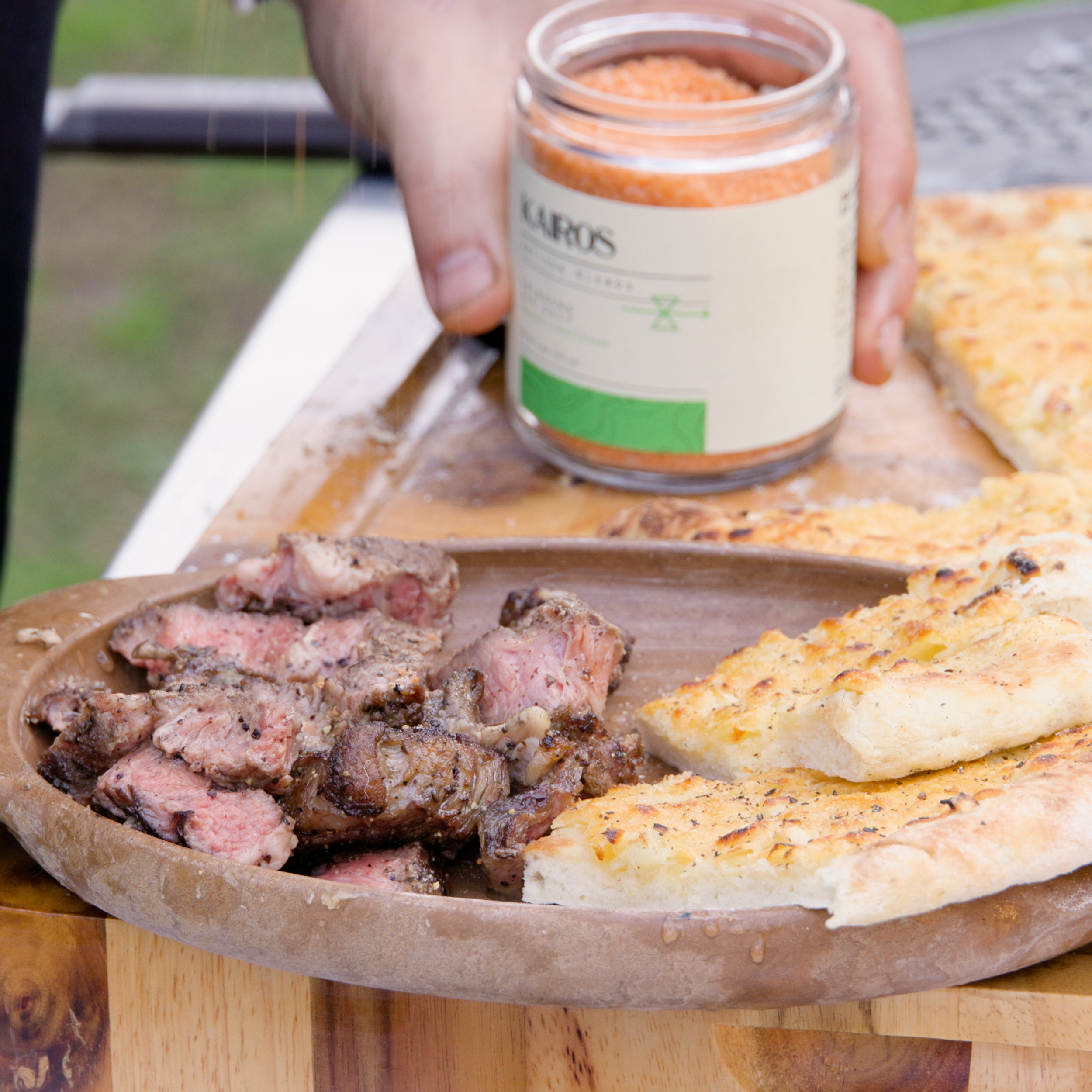 Kairos Artisan Blends - Wholesale Salt - Sriracha Sea Salt5