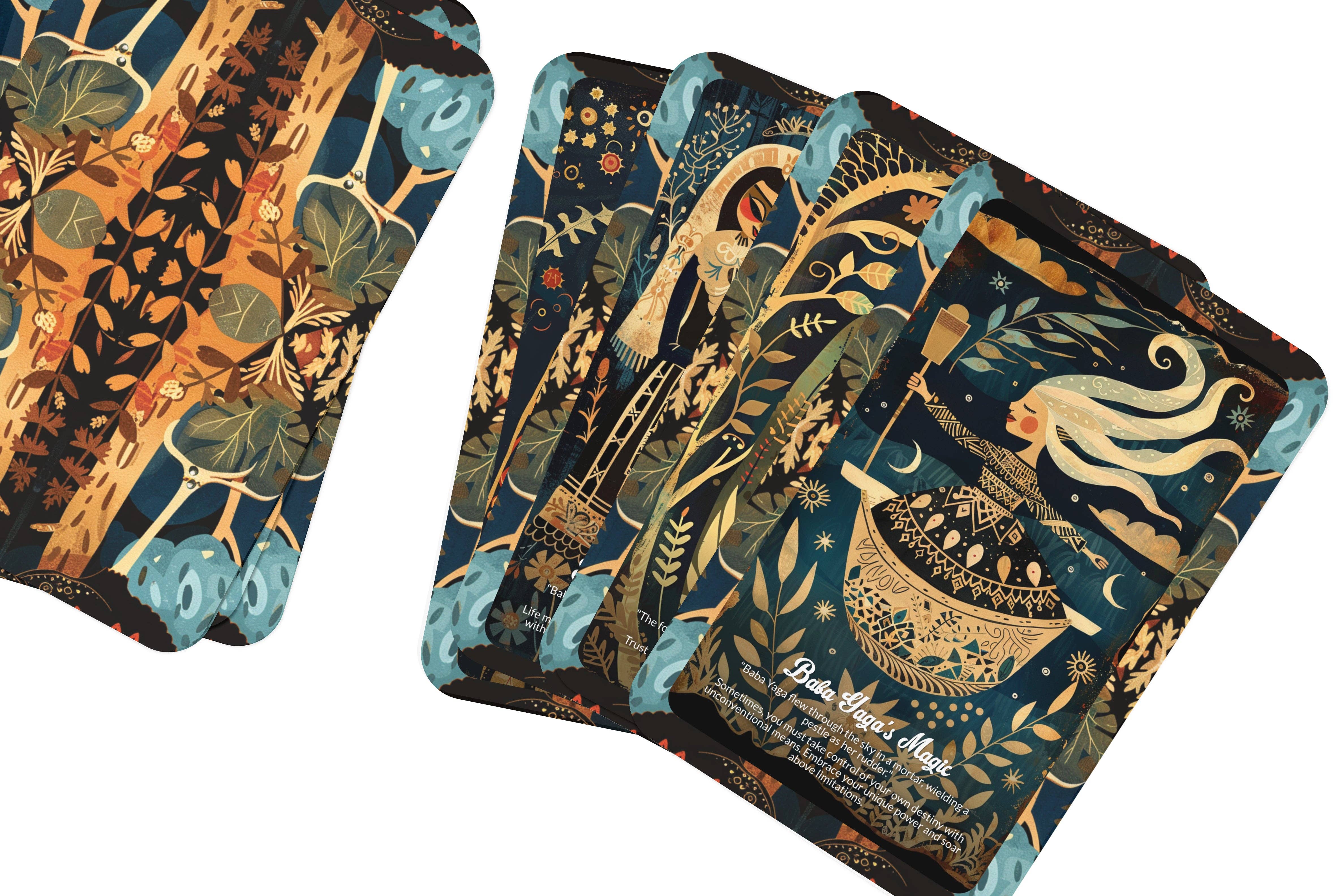 Ibiza Tarot USA – wholesale Tarot cards – The Witch Baba Yaga - 22 Oracle Cards - Explore Mysteries and Ancient Feminine Wisdom5