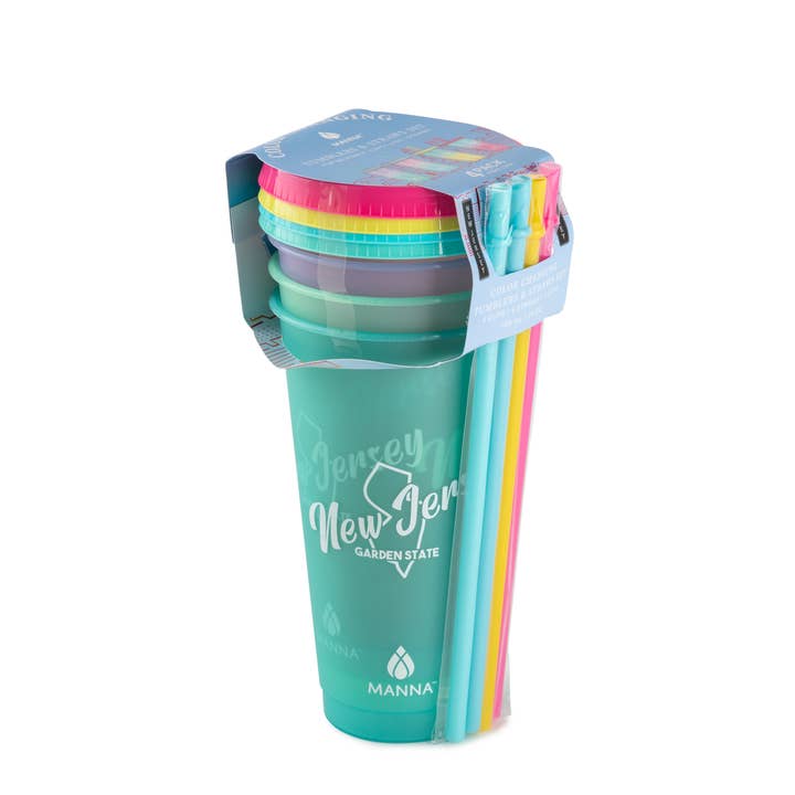 Core Home - Wholesale Drinking Glass/Cup - Set of 4 24oz Color Changing Cups - New Jersey2