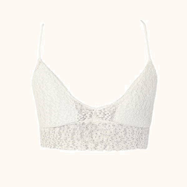 CLAIRE BRALETTE - HVID for engroshandel hos dash of daring