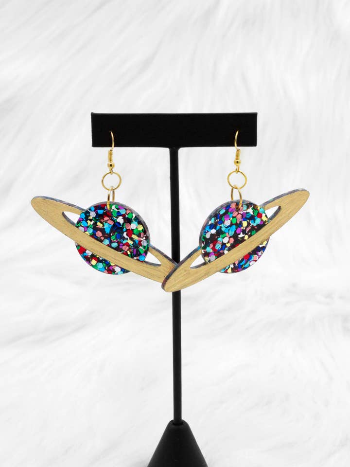 Return of Saturn Earring for wholesale by Madame Whiskers