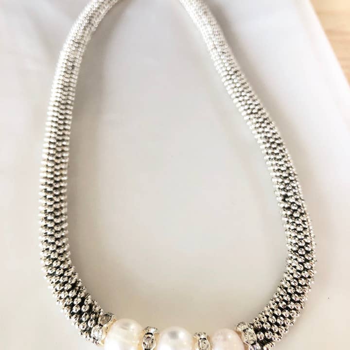 Studio G - Vendita all'ingrosso Collane di perline/perle - #97N -3 Collana di perle e perline