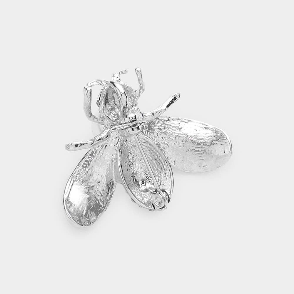 Sensibling Corp. - Wholesale Brooch - Pearl Detail Honey Bee Pin Brooch5