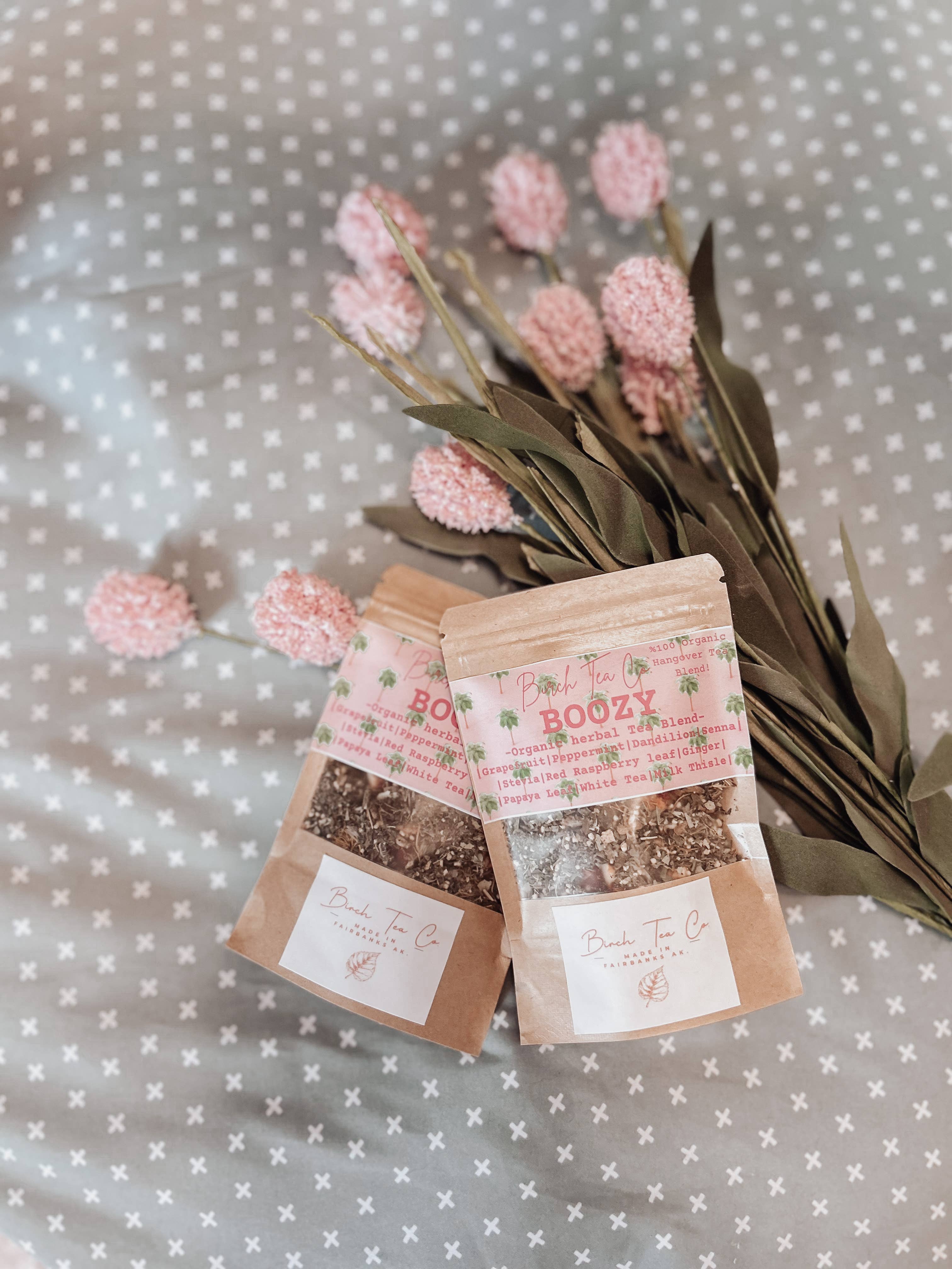 Birch Tea Co. - Wholesale Loose Tea - Boozy - Peppermint Herbal loose leaf tea blend