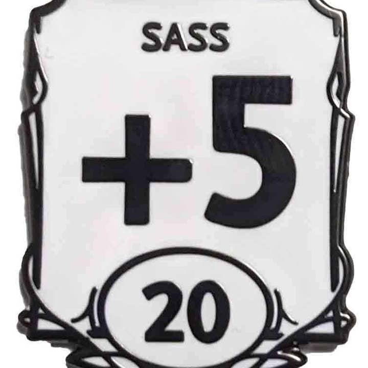 Sass D&D „Stat” roze voor wholesale door Pin-Ace