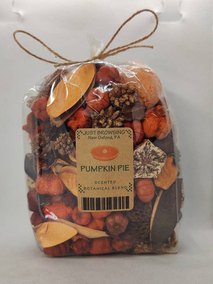 Scented Botanical Potpourri Bulk - Pumpkin Pie for wholesale by Just Browsing, LLC