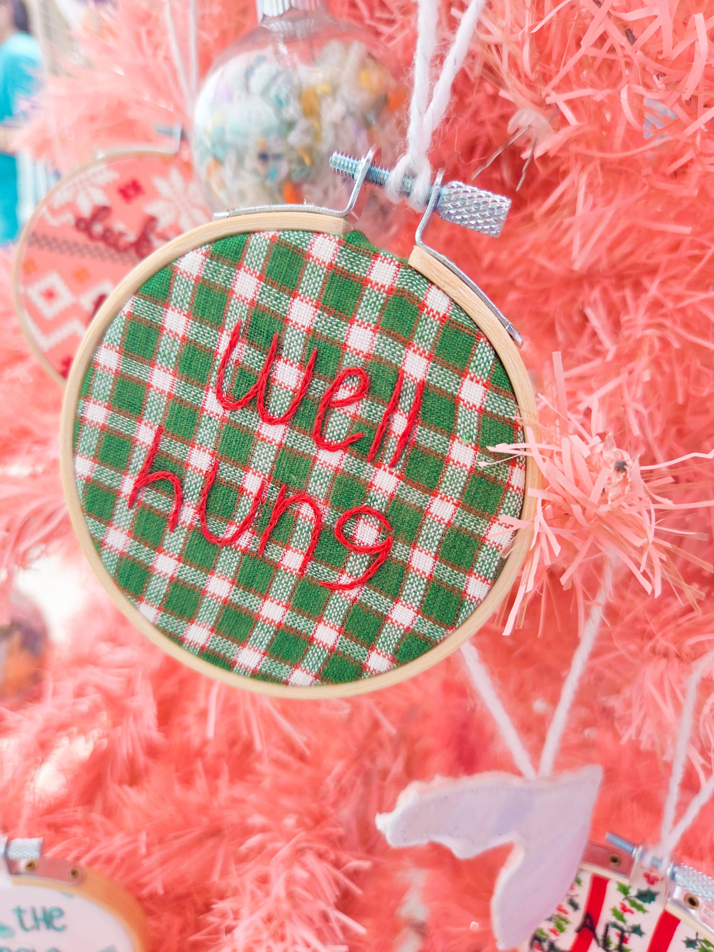 Catie Unthreaded - Wholesale Ornament Set - 3" Embroidered Christmas Ornaments (10 pk)7