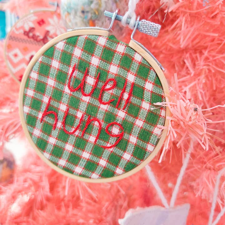 Catie Unthreaded - Wholesale Ornament Set - 3" Embroidered Christmas Ornaments (10 pk)7