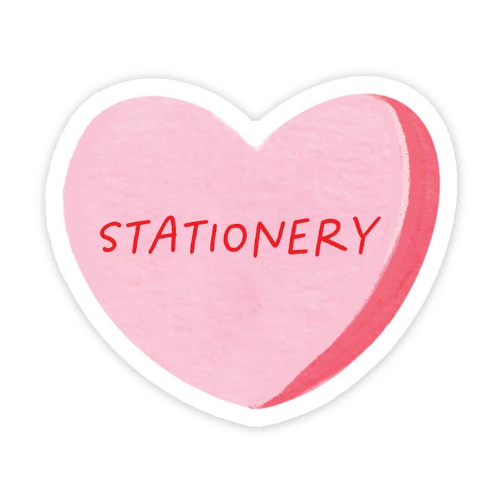 Pegatina de papelería con forma de corazón de caramelo para venta al por mayor de Isabella MG