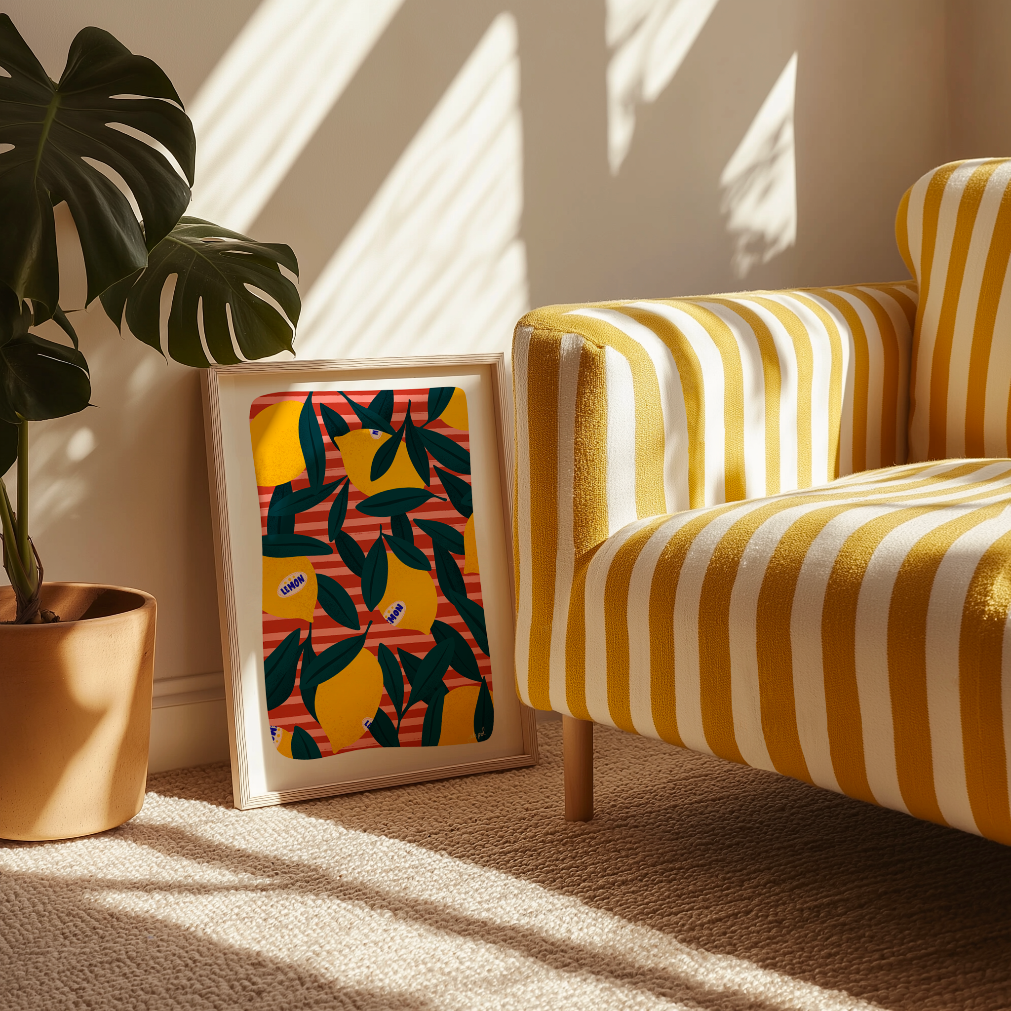 Jade Piol - Venta al por mayor Pósteres - Los frutos - Los limones3