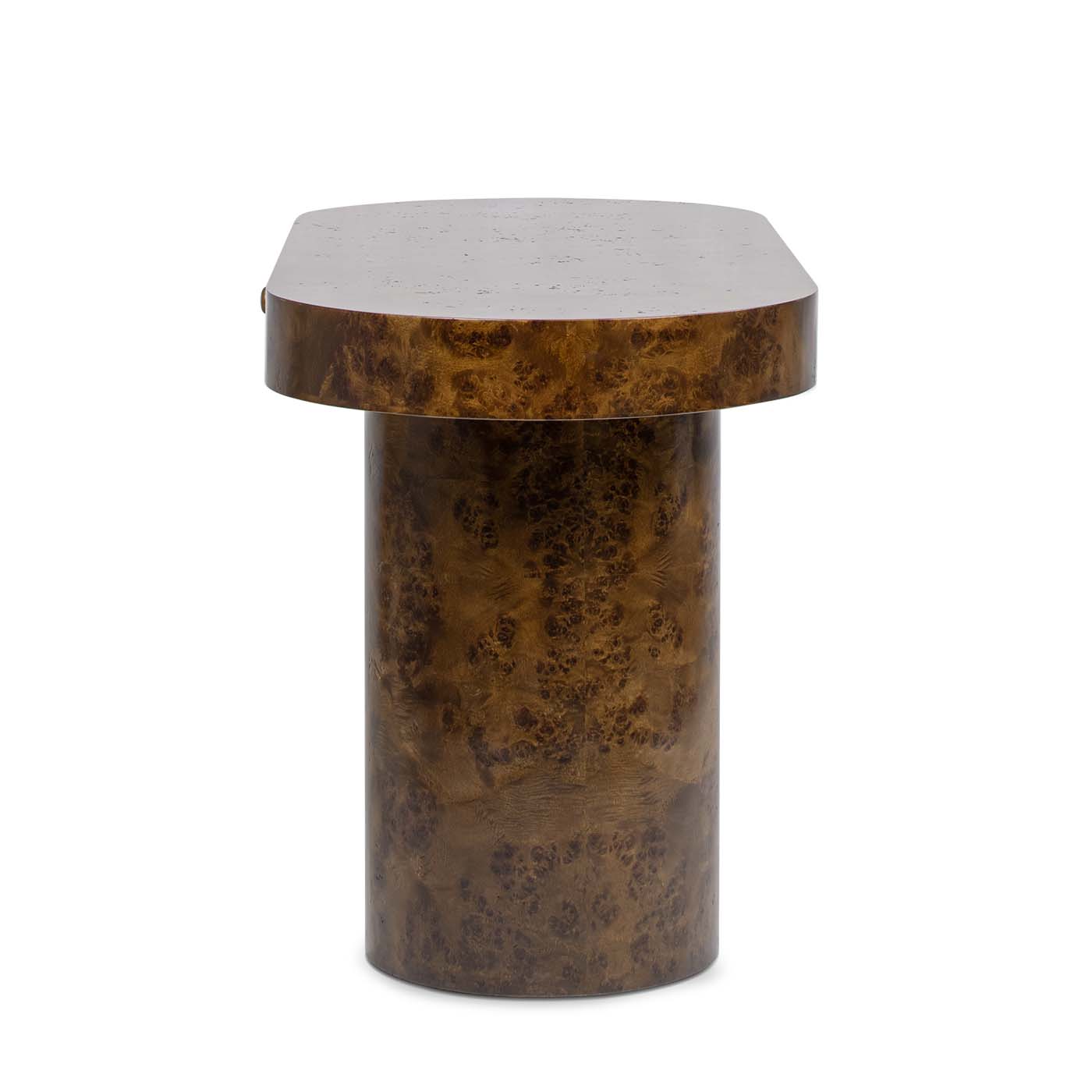 Jennifer Taylor Home - Wholesale Side Table - 55.5" Single Drawer Oval Computer Desk10