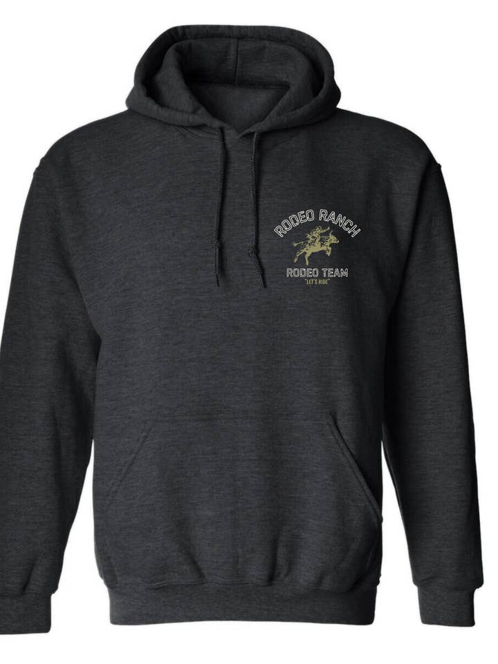 Rodeo Ranch Rodeo Team Hoodie – Charcoal for wholesale by Rodeo Ranch