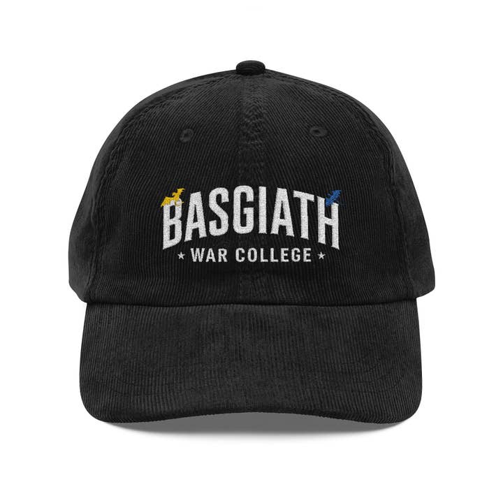 MagicMerchEmporium - Wholesale Baseball Cap - Unisex - Basgiath War College - Vintage Corduroy Cap1