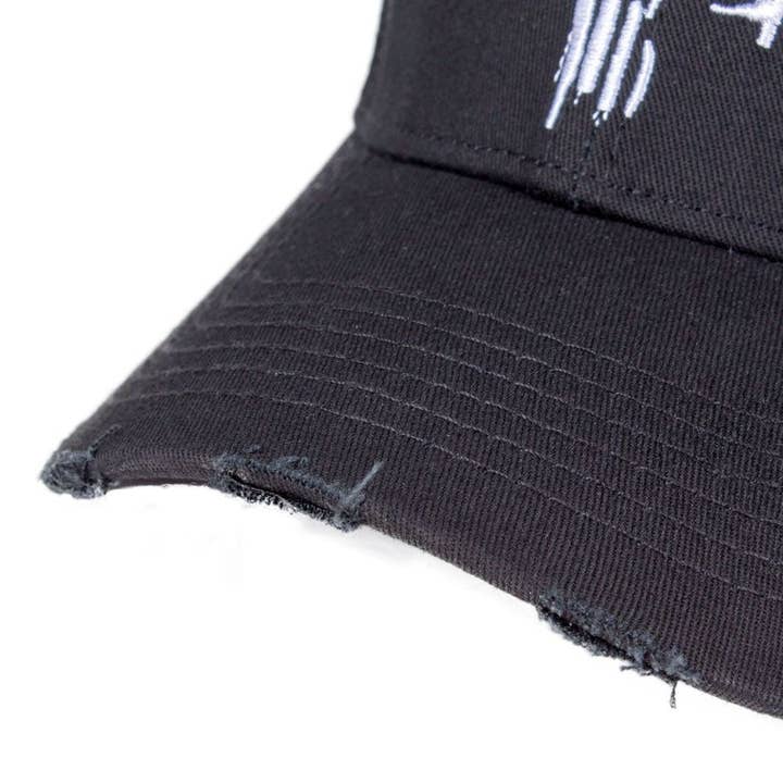 COTTON DIVISION - Vente Casquette de baseball – unisexe - Casquette Marvel The Punisher - Grungy Punisher7