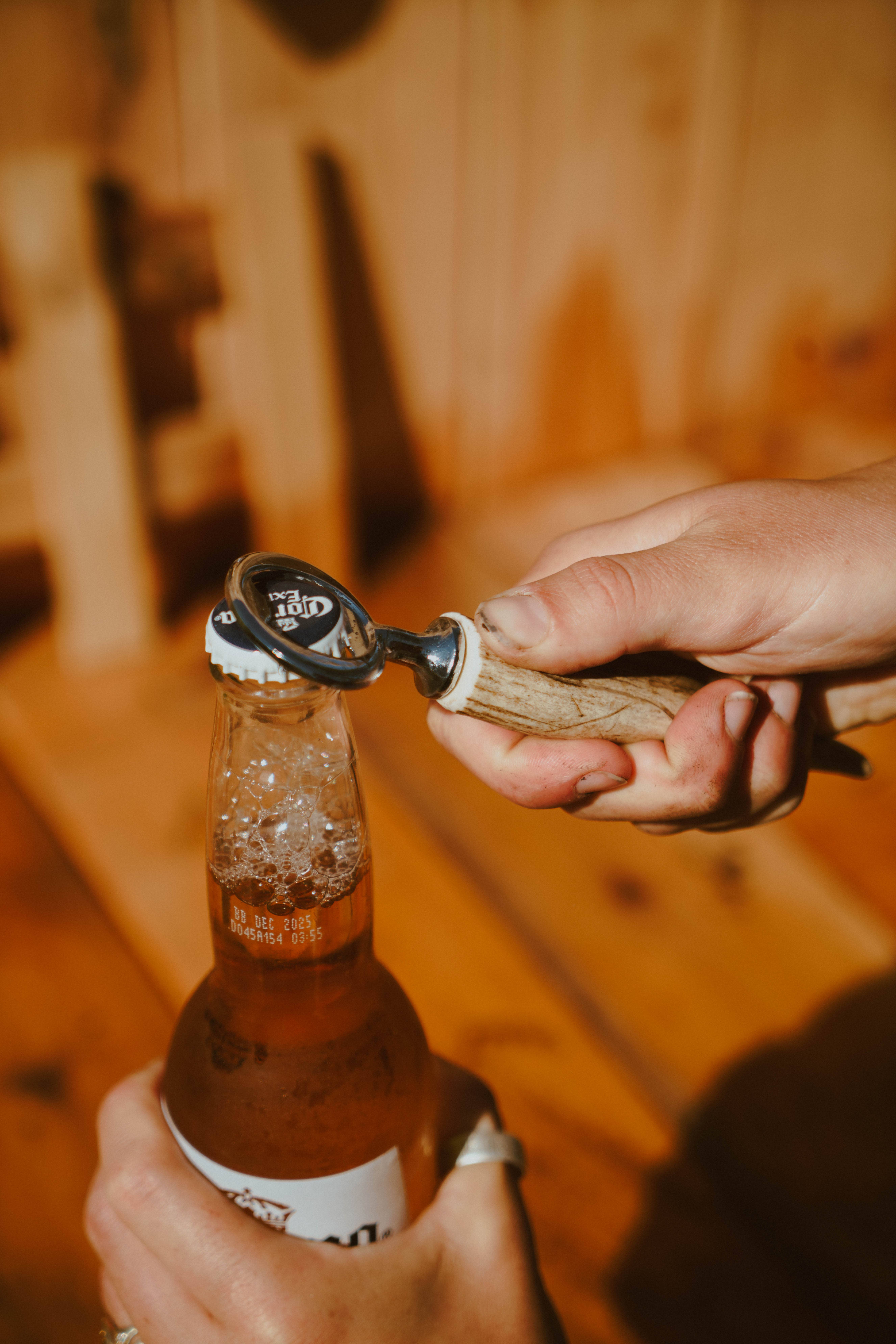 Montana Antler Mercantile - Wholesale Bottle/Wine Opener - Antler Bottle Opener – Rustic Barware – Made in Montana