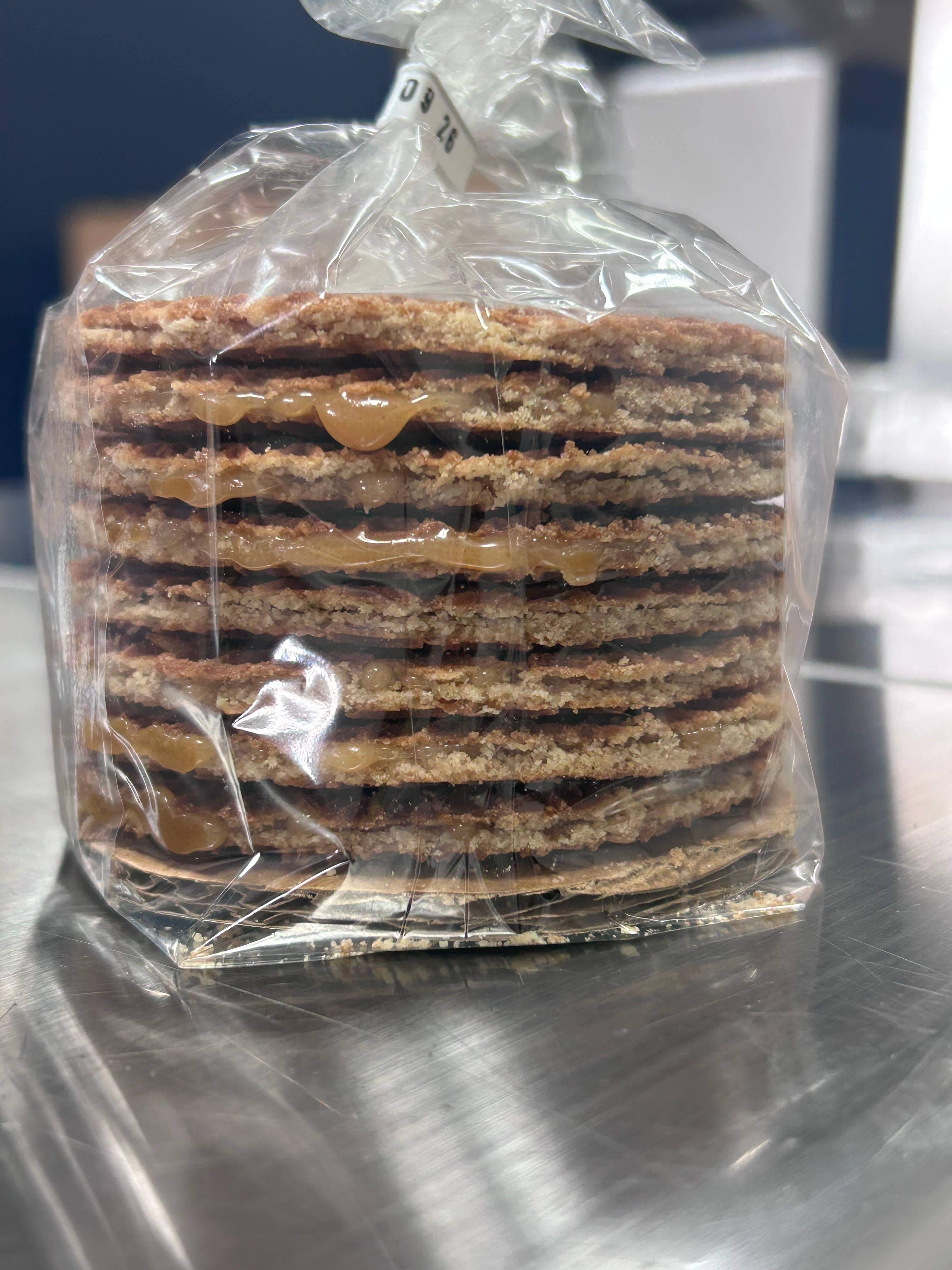 Dutch Waffle Company Stroopwafel Cookie - Wholesale Cookie - 8-Pack Vegan-Gluten Free Caramel Stroopwafel cookie (96ct) 10