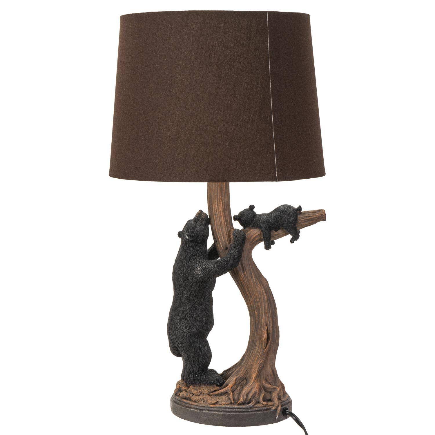 Pacific Trading - Wholesale Accent/Desk Lamp - Cabin Black Bear Desk Lamp4