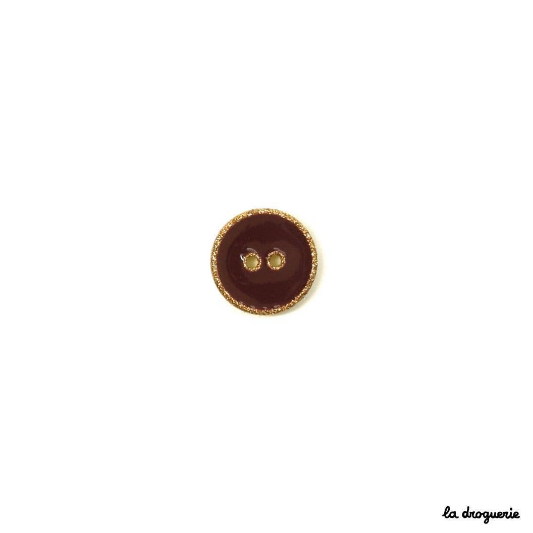 LA DROGUERIE - Wholesale Sewing Button/Snap - Button "C'est la vie" 15 mm0