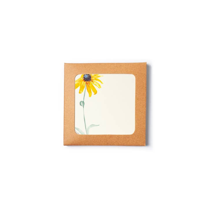 Mini Stationery Set - Black-eyed Susan for wholesale by Piccola Arte