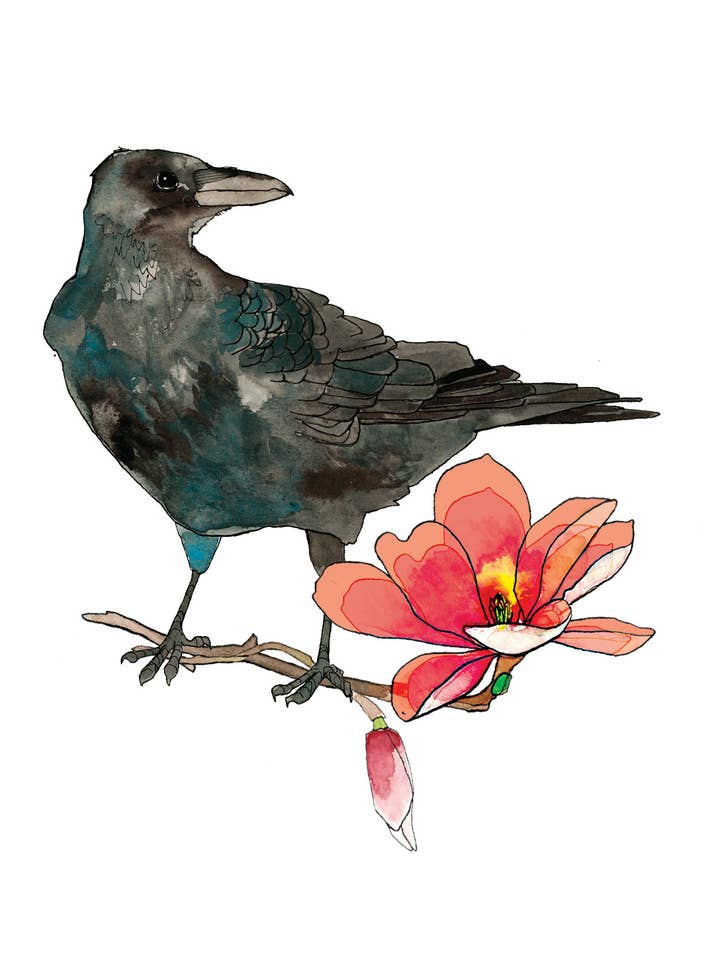 Crow and Magnolia for wholesale by Brienne Cosman Design