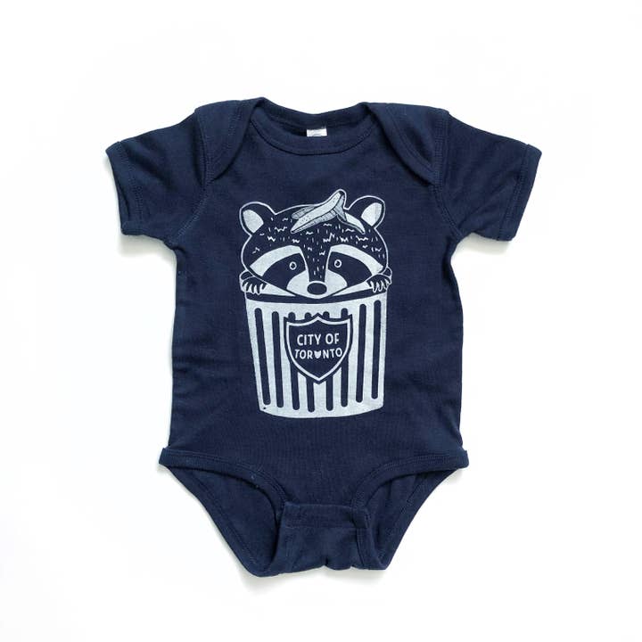 Crywolf – wholesale Bodysuit (non-footed) – Baby – Baby Toronto Raccoon Onesie