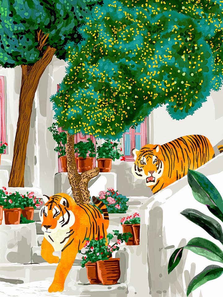 83 Naranjas - 2 Tigres para venta al por mayor de BLUE SHAKER