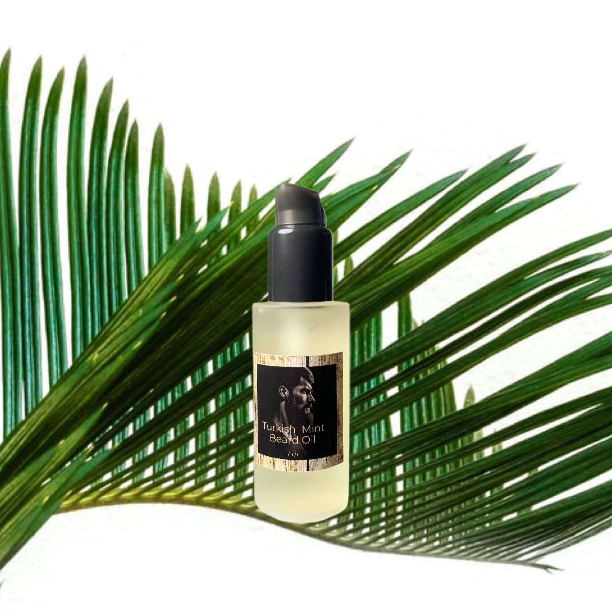 Hair Grow Fiji - Vendita all'ingrosso Prodotti per la barba - Olio da barba alla menta turca vegano (Fiji)