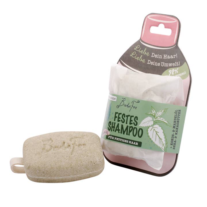 BadeFee - Wholesale Shampoo Puck/Solid Shampoo - Solid Shampoo - Oily Hair - Hair Care with Nettle